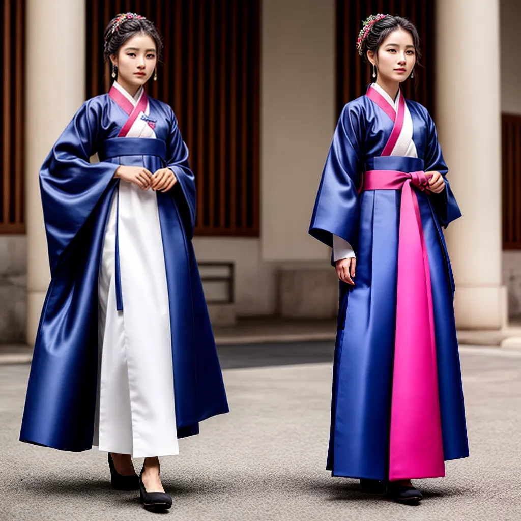 mulher jovem hanbok moderno mulher jovem hanbok moderno