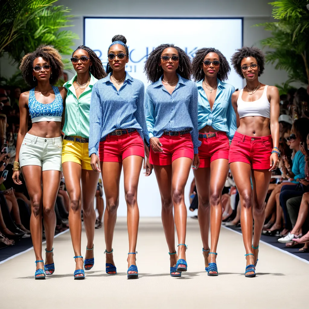 desfile bermuda fashion verao