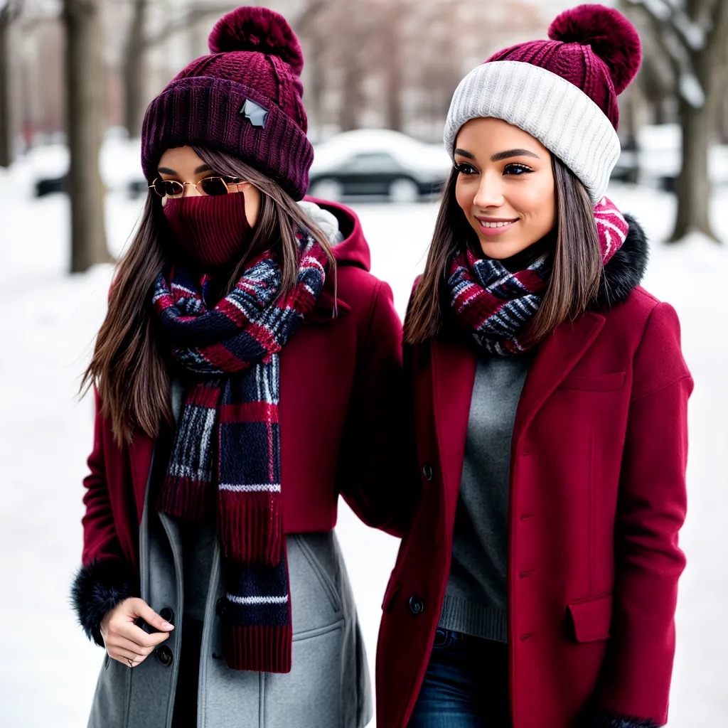 look inverno beanie borgonha look inverno beanie borgonha