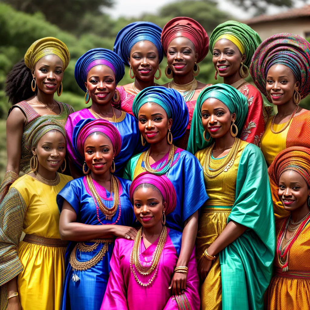 roupa africana colorida boubou tradicao