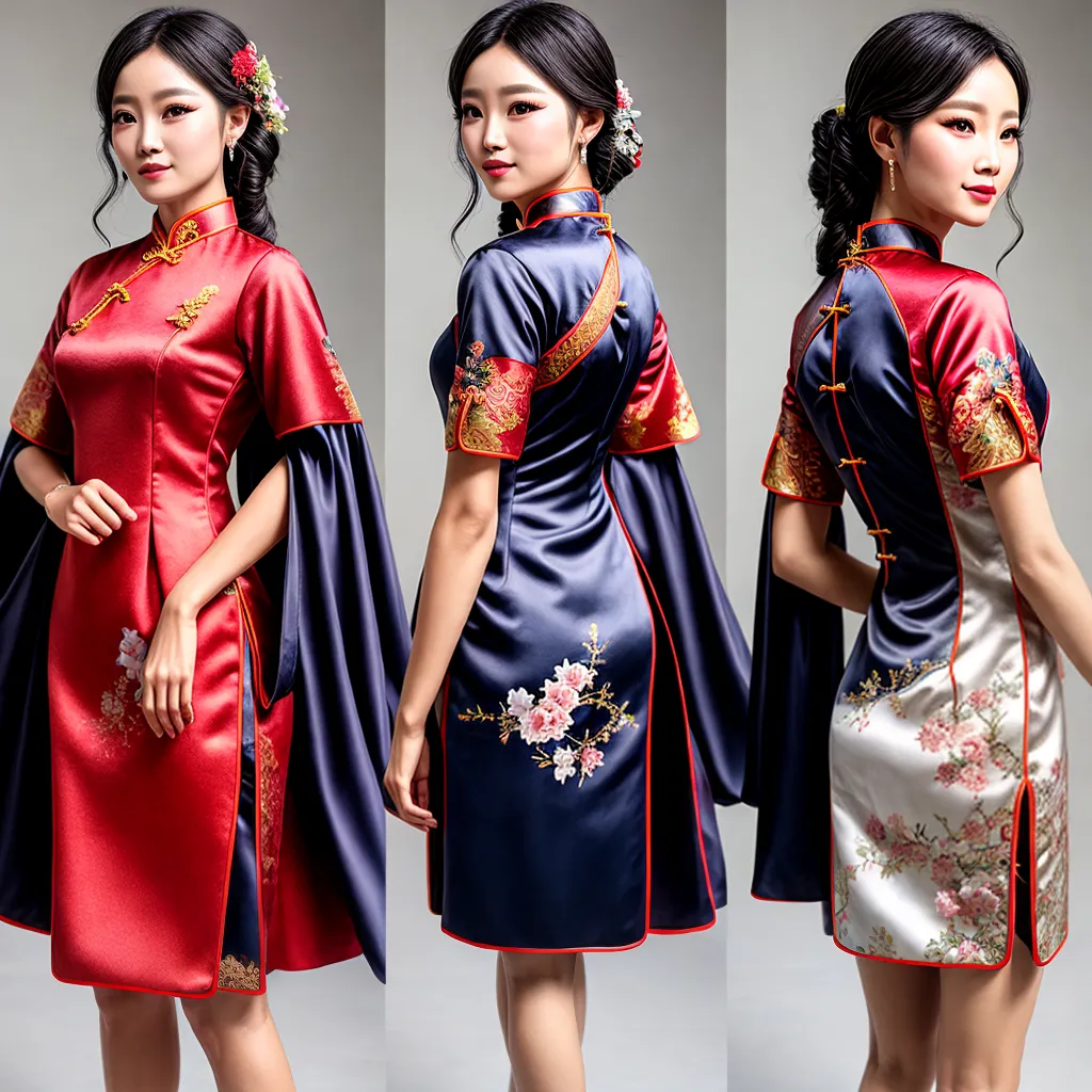 linha do tempo moda cheongsam evolucao