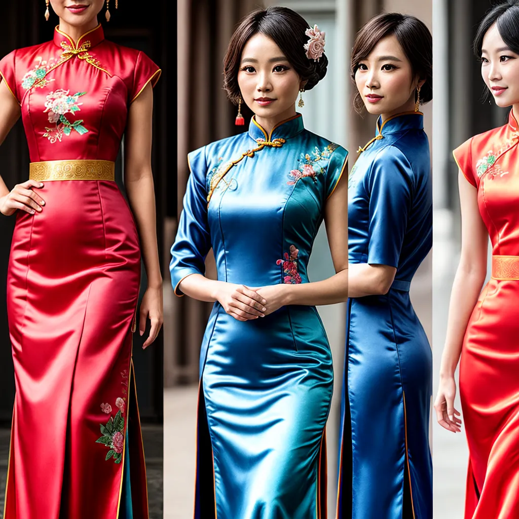 cheongsam qipao comparacao vestidos chineses