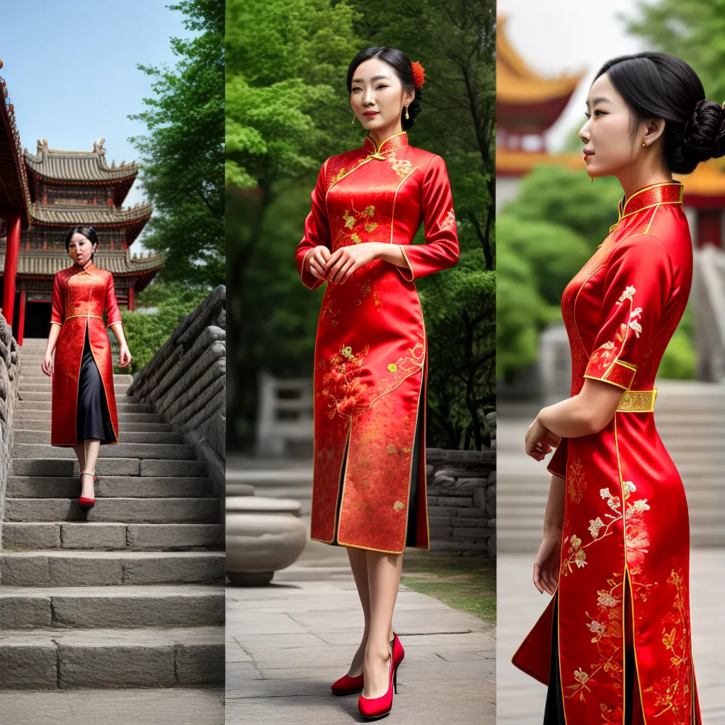 cheongsam qipao comparacao vestidos chineses 1