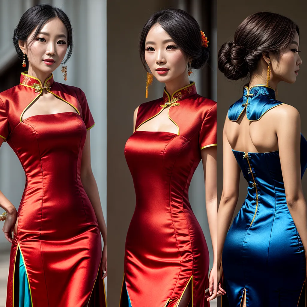 cheongsam qipao comparacao vestido chines