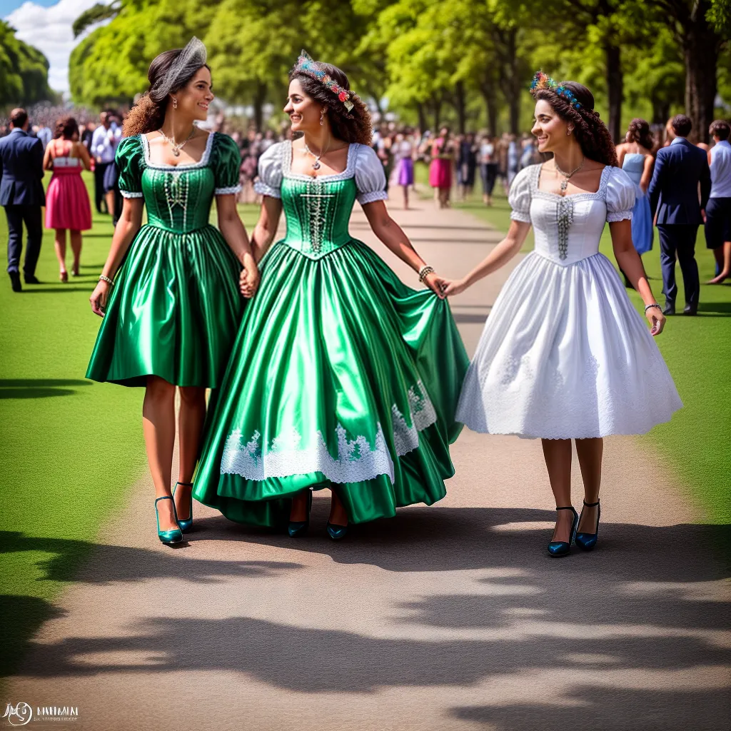 evolucao dirndl roupa tradicional alema