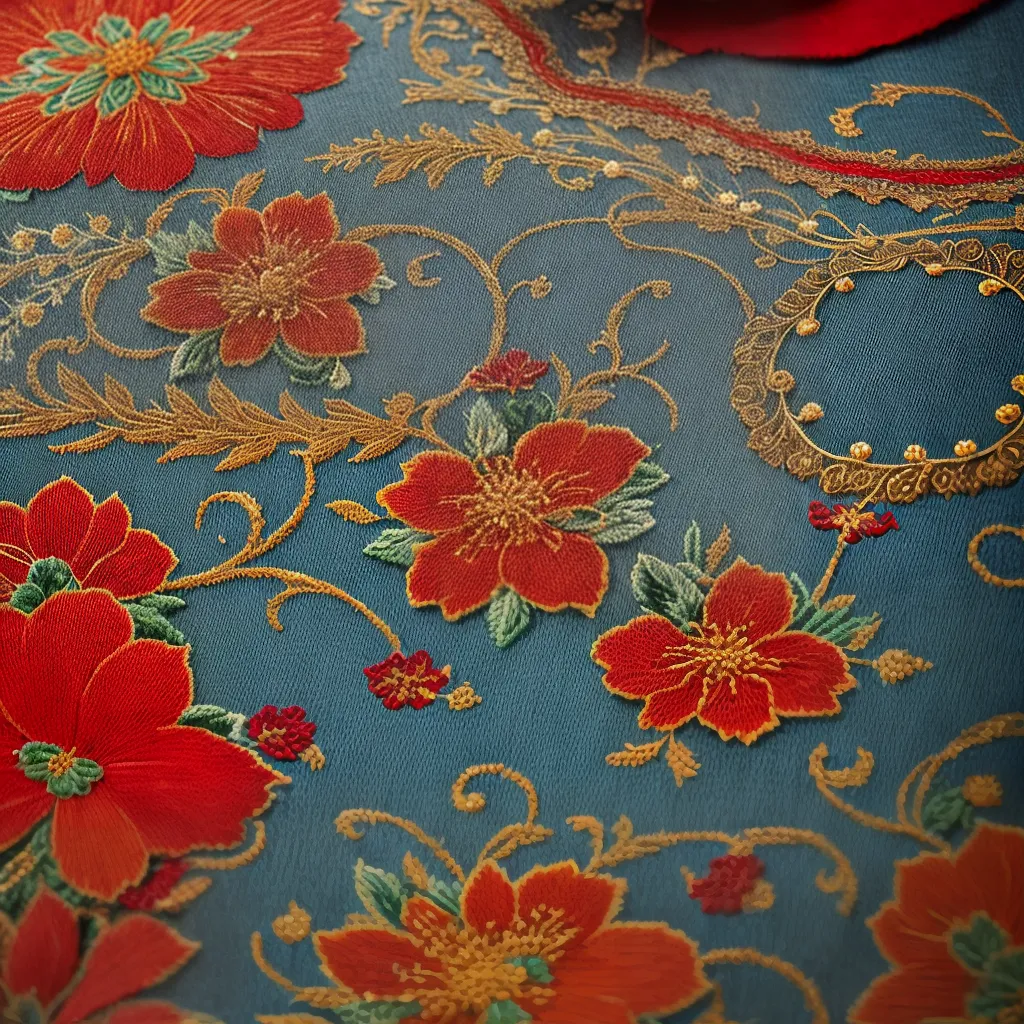 costureira artesanal bordado dirndl