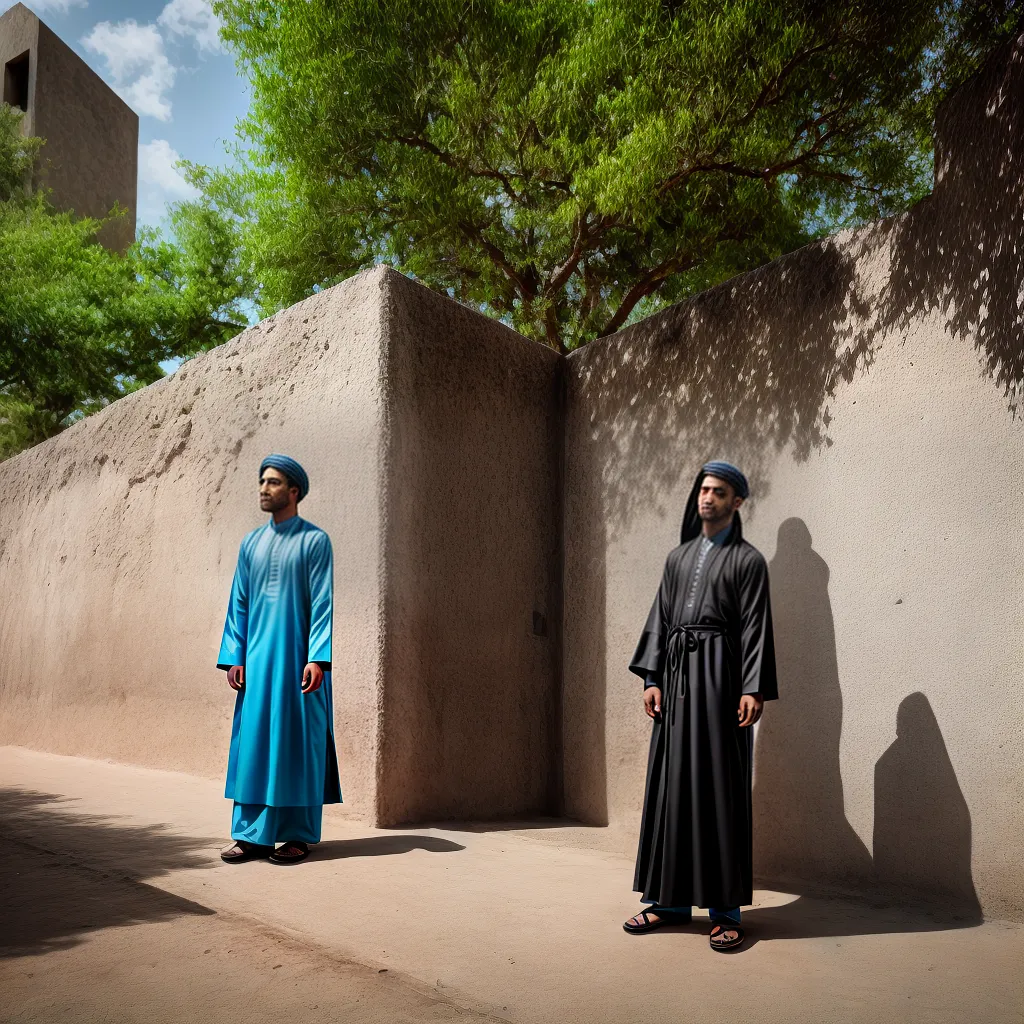 homem thawb estilo moderno