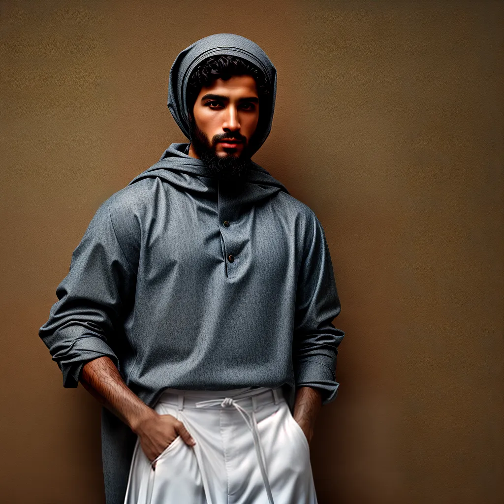 thawb moderno estiloso tenis jaqueta