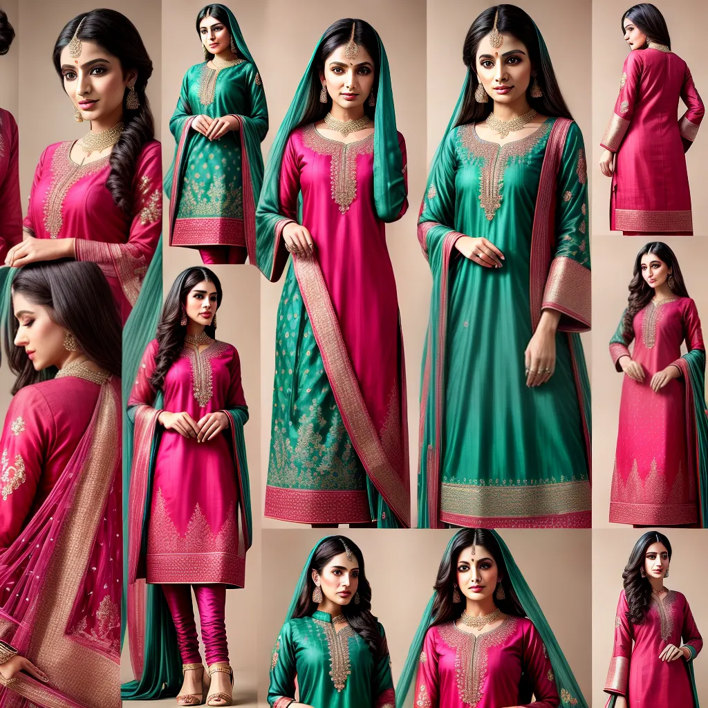 churidars bordados tunicas moda fusao