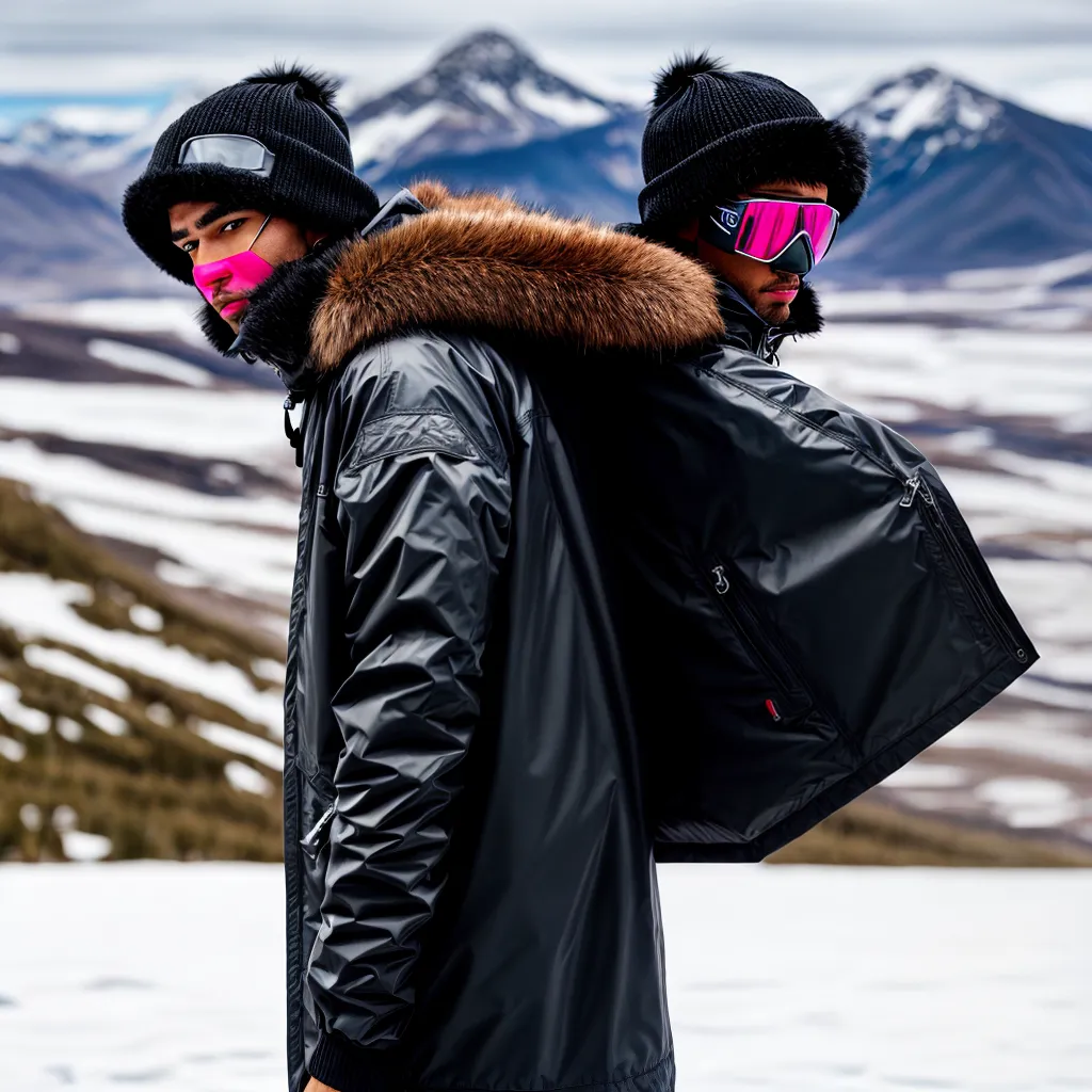 modelo parka montanhas neve modelo parka montanhas neve