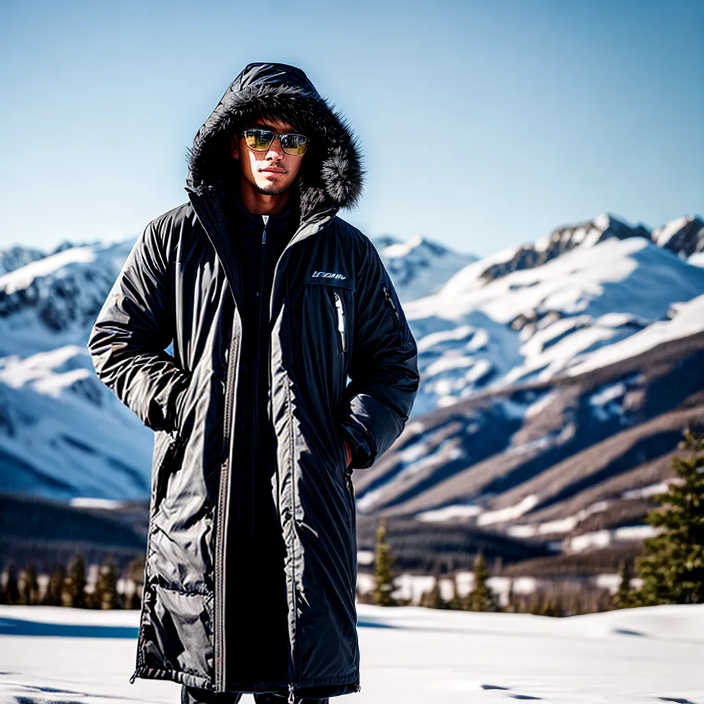 parka inverno neve protecao