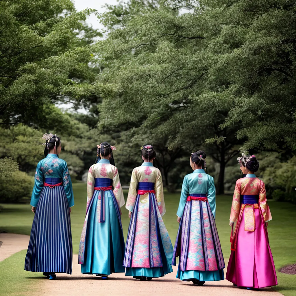 hanfu colorido jardim sereno hanfu colorido jardim sereno