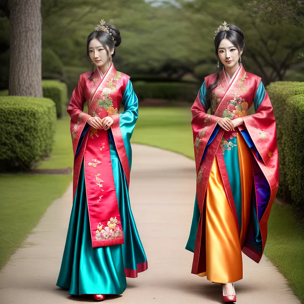 mulher chinesa hanfu elegante