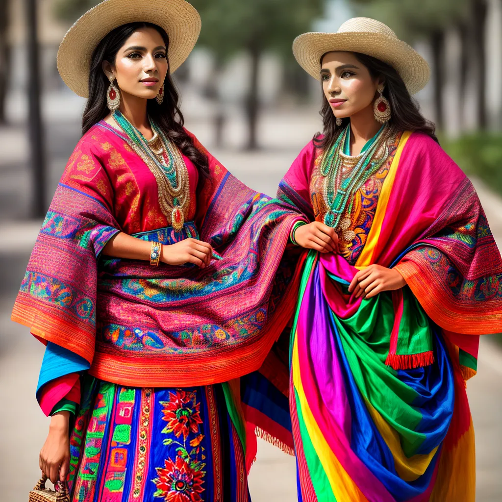 quechquemitl tradicional mexico cores bordado