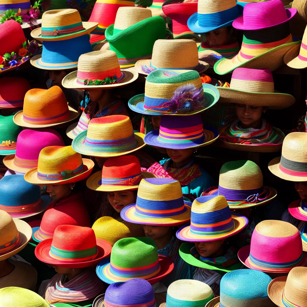 sombreros mexicanos coloridos tradicao 1