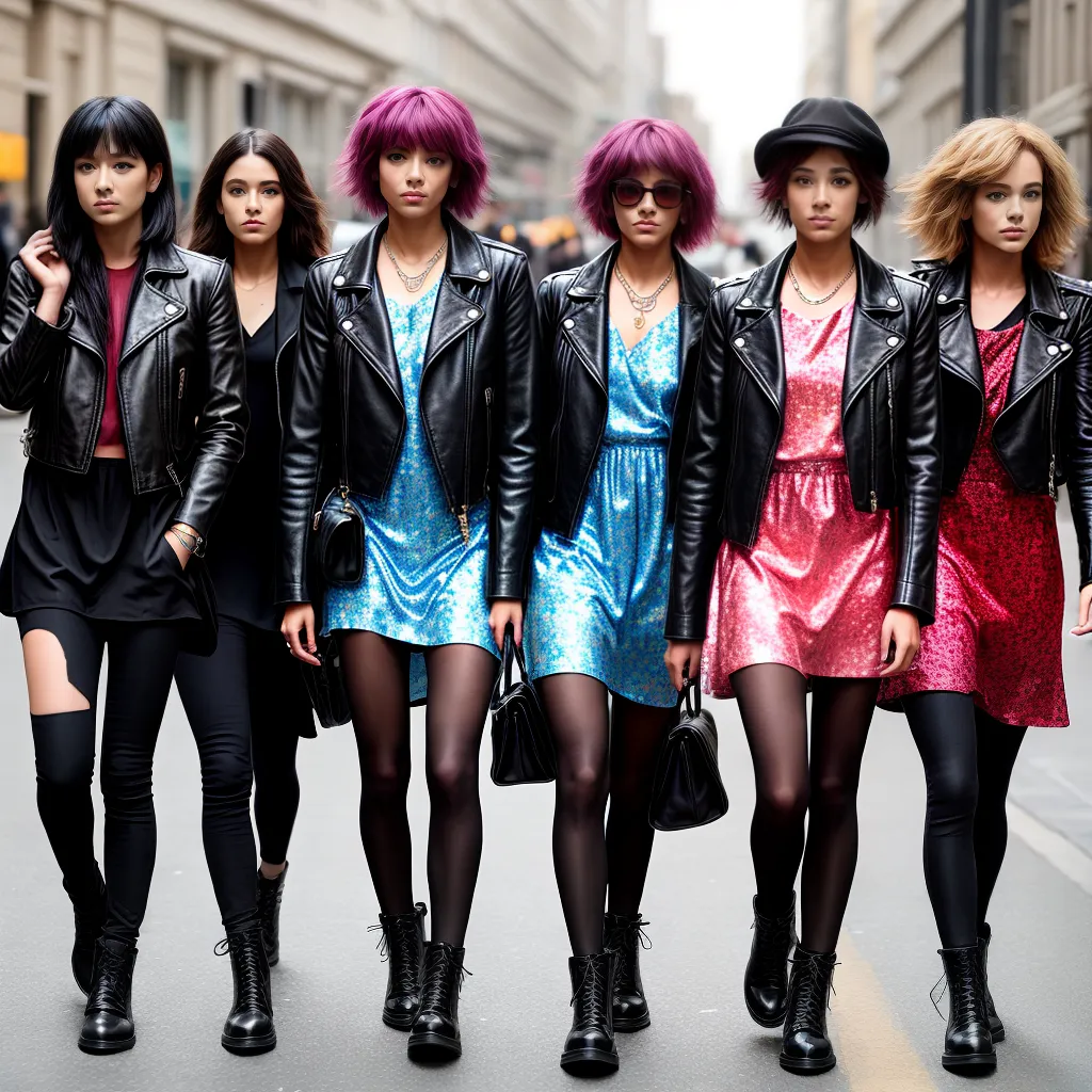pessoas estilo alternativo rua