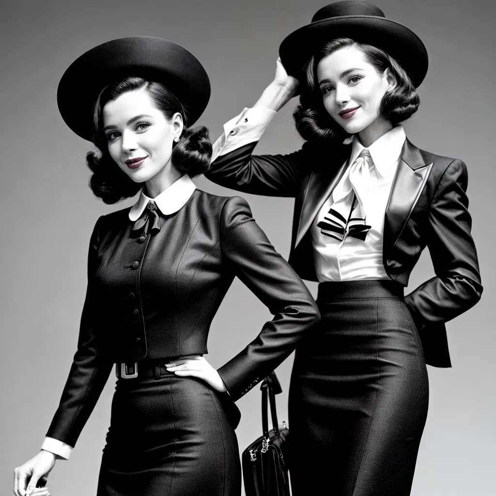 mulher estilo 1940s sofisticacao