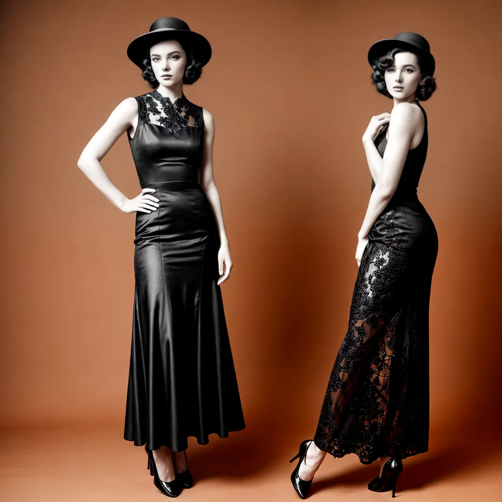 moda 1930 mulher elegante preto branco 1 moda 1930 mulher elegante preto branco 1