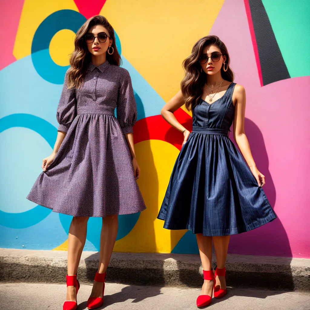modelo vestido estampado mural cultura pop modelo vestido estampado mural cultura pop