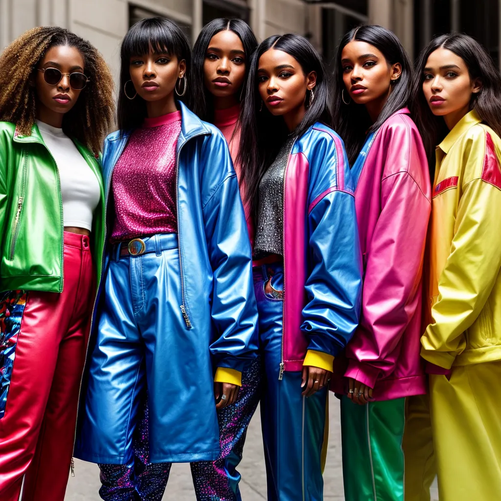 moda tendencias vibrante estilo pop moda tendencias vibrante estilo pop