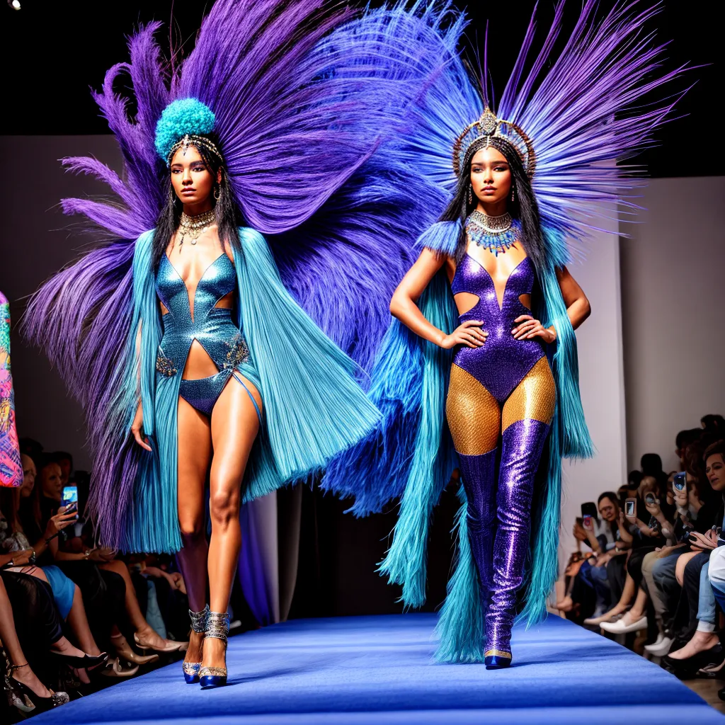 passarela mistica moda celestial aura
