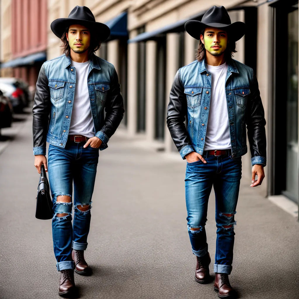 estilo cangaceiro chapeu jeans botas