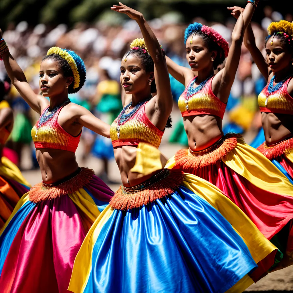 maracatu dancarinos saias coloridas 2