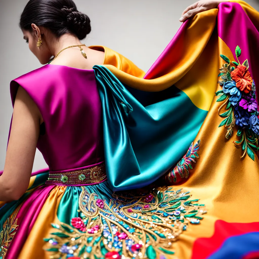 vestido frevo colorido bordado costureira vestido frevo colorido bordado costureira