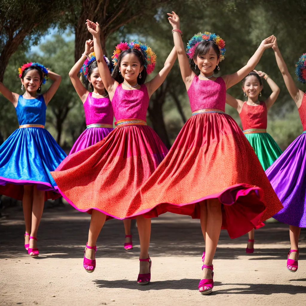 meninas carimbo danca alegria meninas carimbo danca alegria