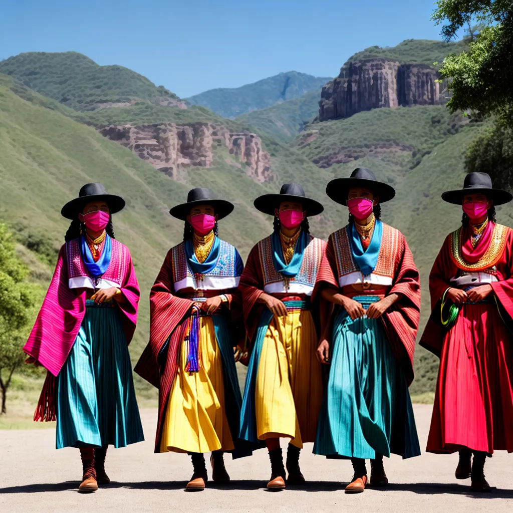 gauchos tradicionais lencos coloridos 1