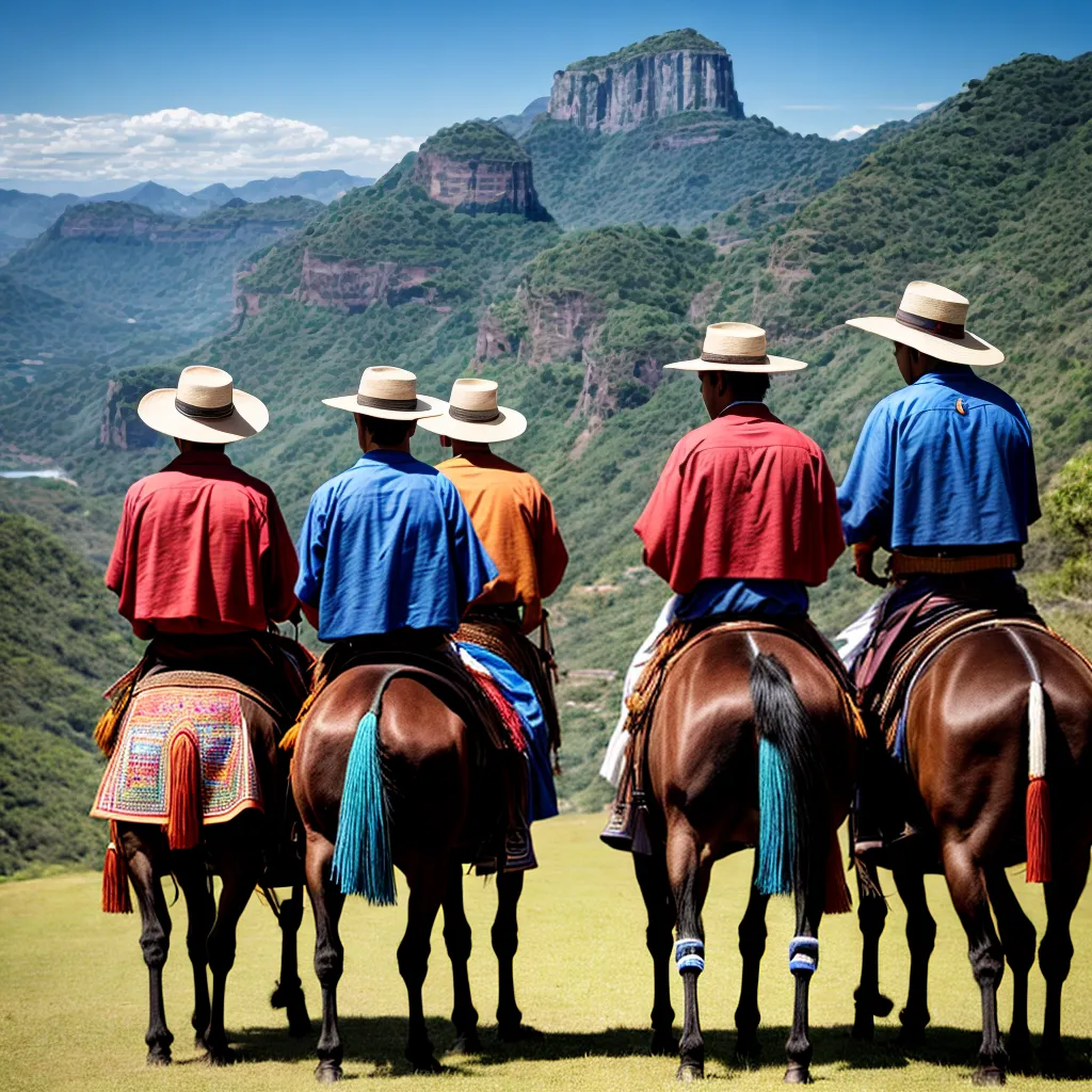 gauchos tradicionais lenco colorido