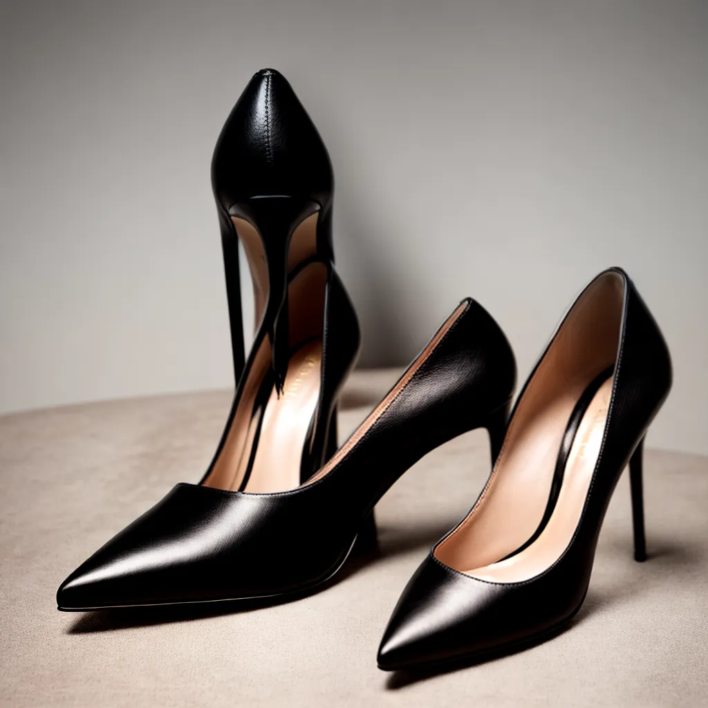 salto alto preto elegante slingback