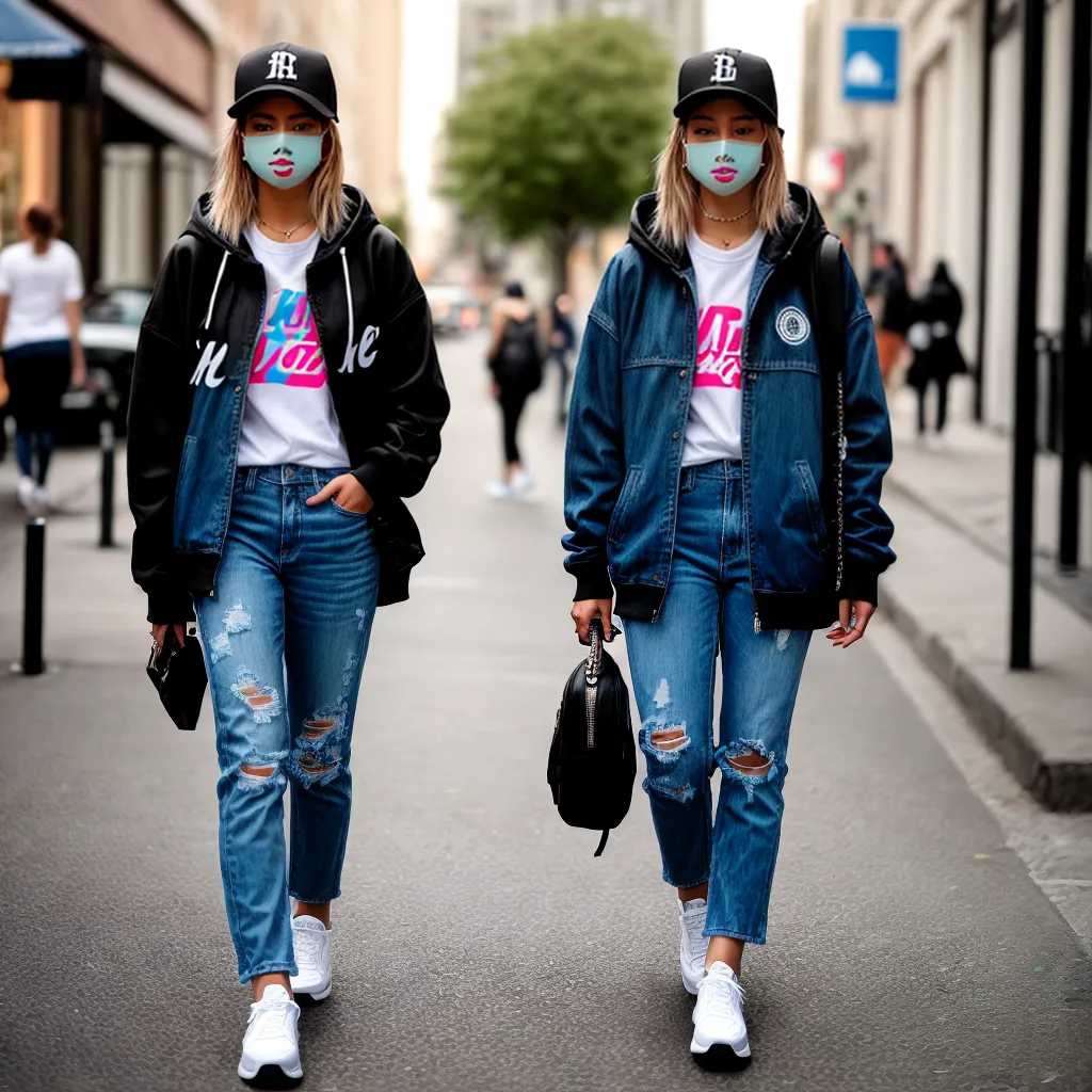 mulher urbana hoodie grafico jeans sneakers mulher urbana hoodie grafico jeans sneakers