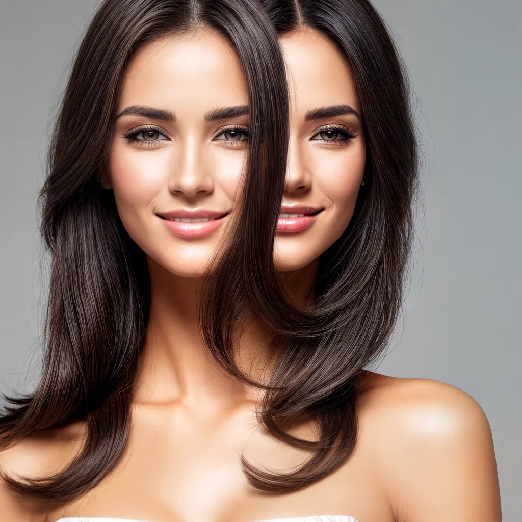 rosto mulher sorriso pele juvenil