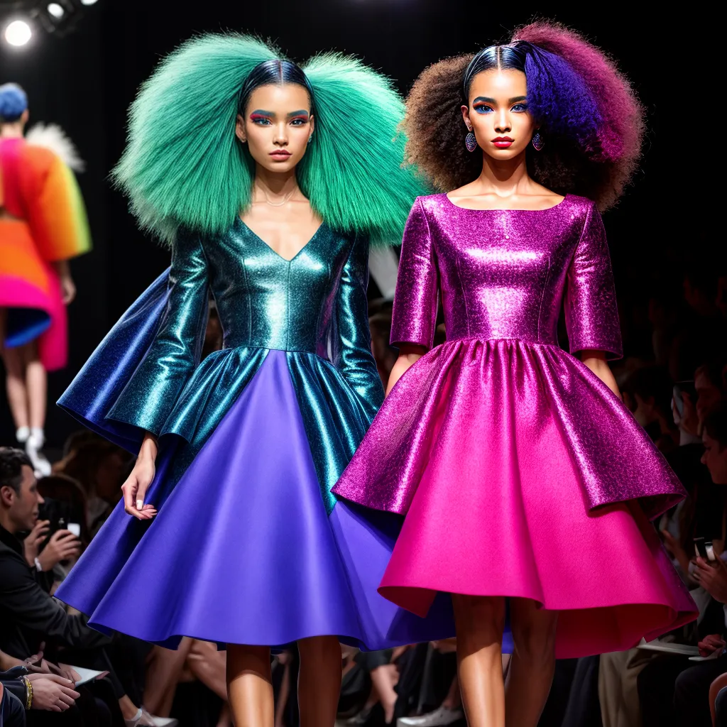 desfile modas avant garde surrealista