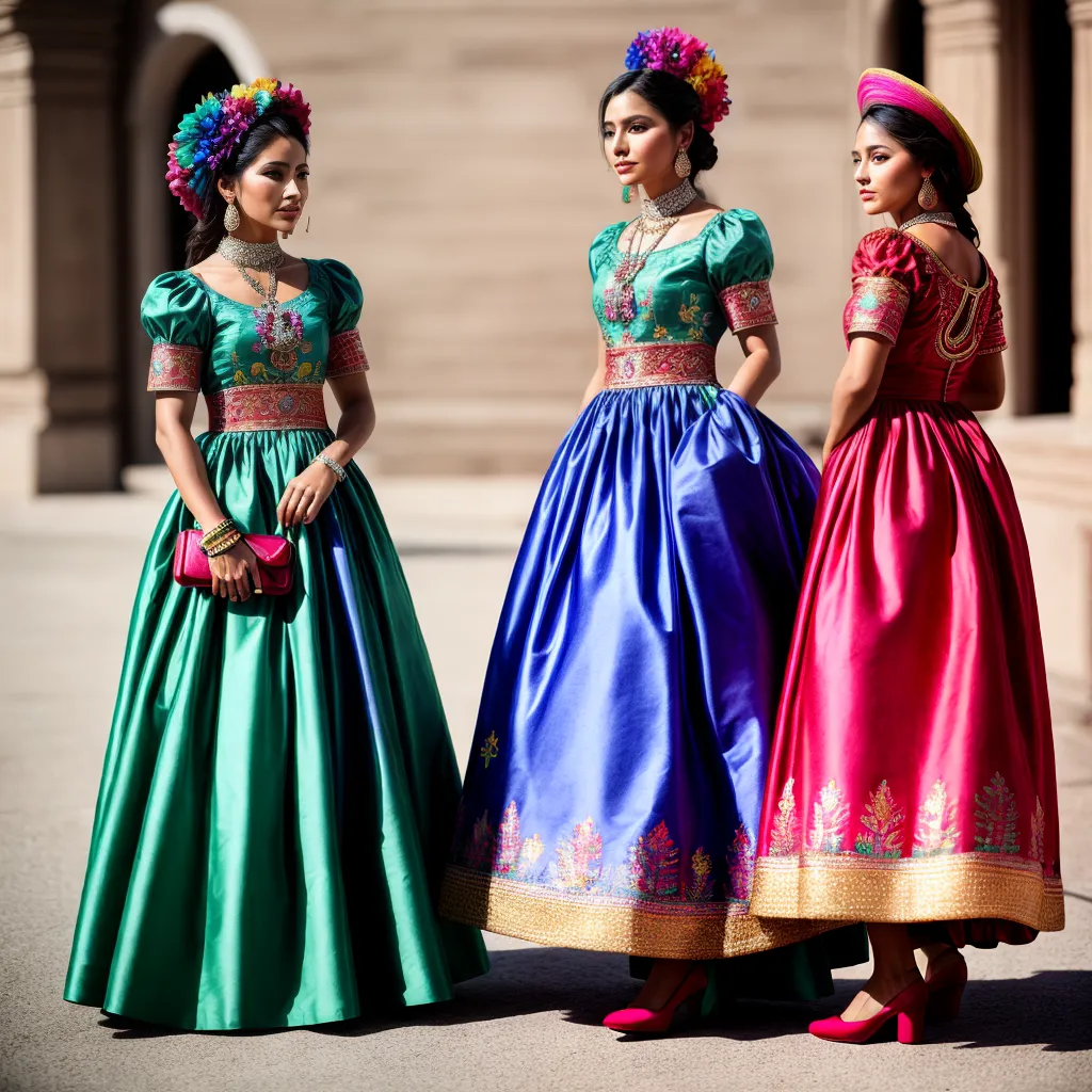 vestido mexicano bordado tradicional vestido mexicano bordado tradicional