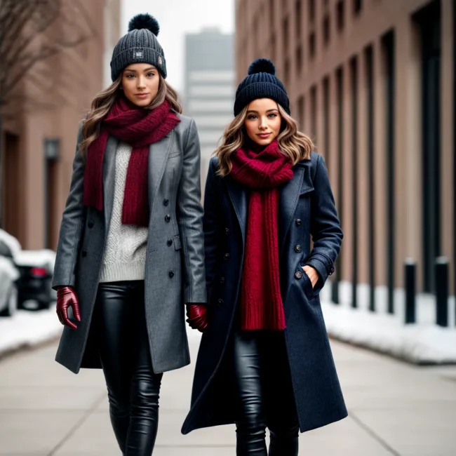 moda inverno acessorios casaco longo