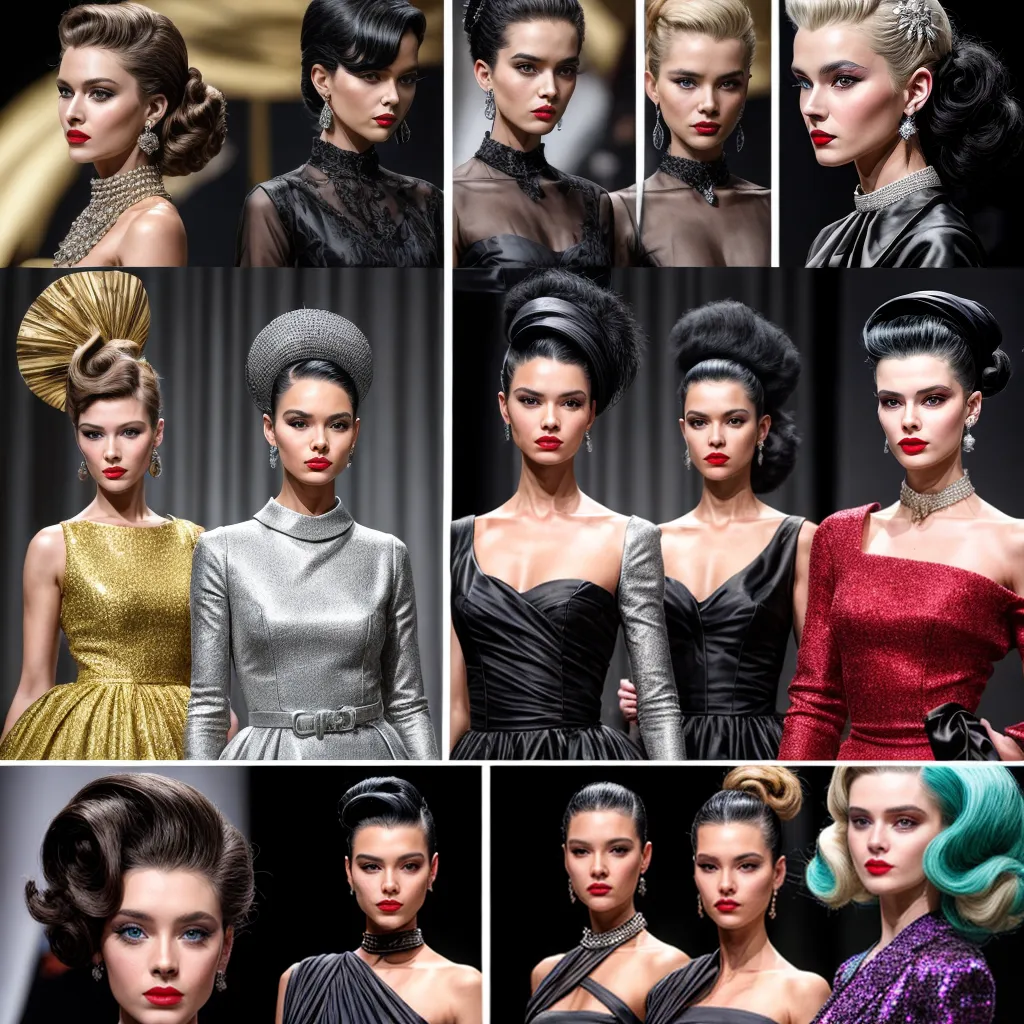 desfile moda vintage moderno transformacao