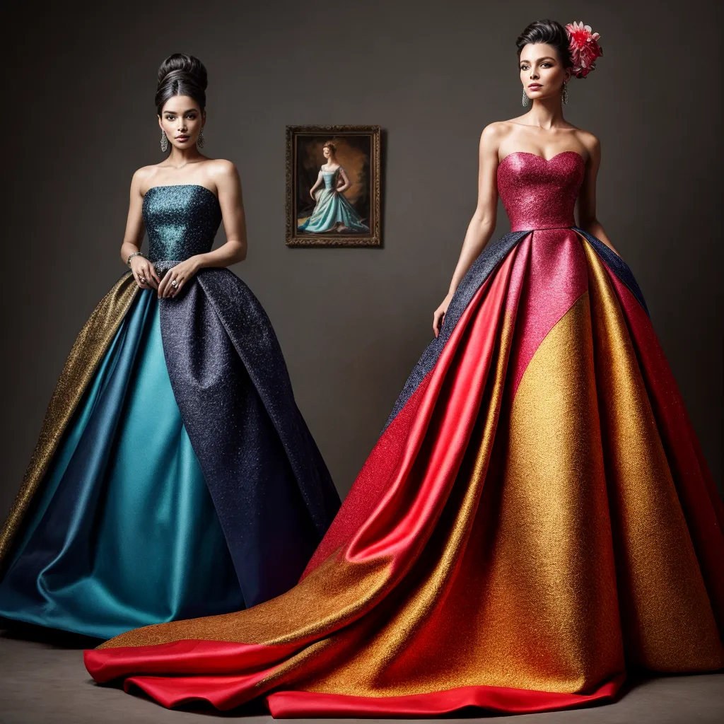 pintura mulher vestido couture arte pintura mulher vestido couture arte