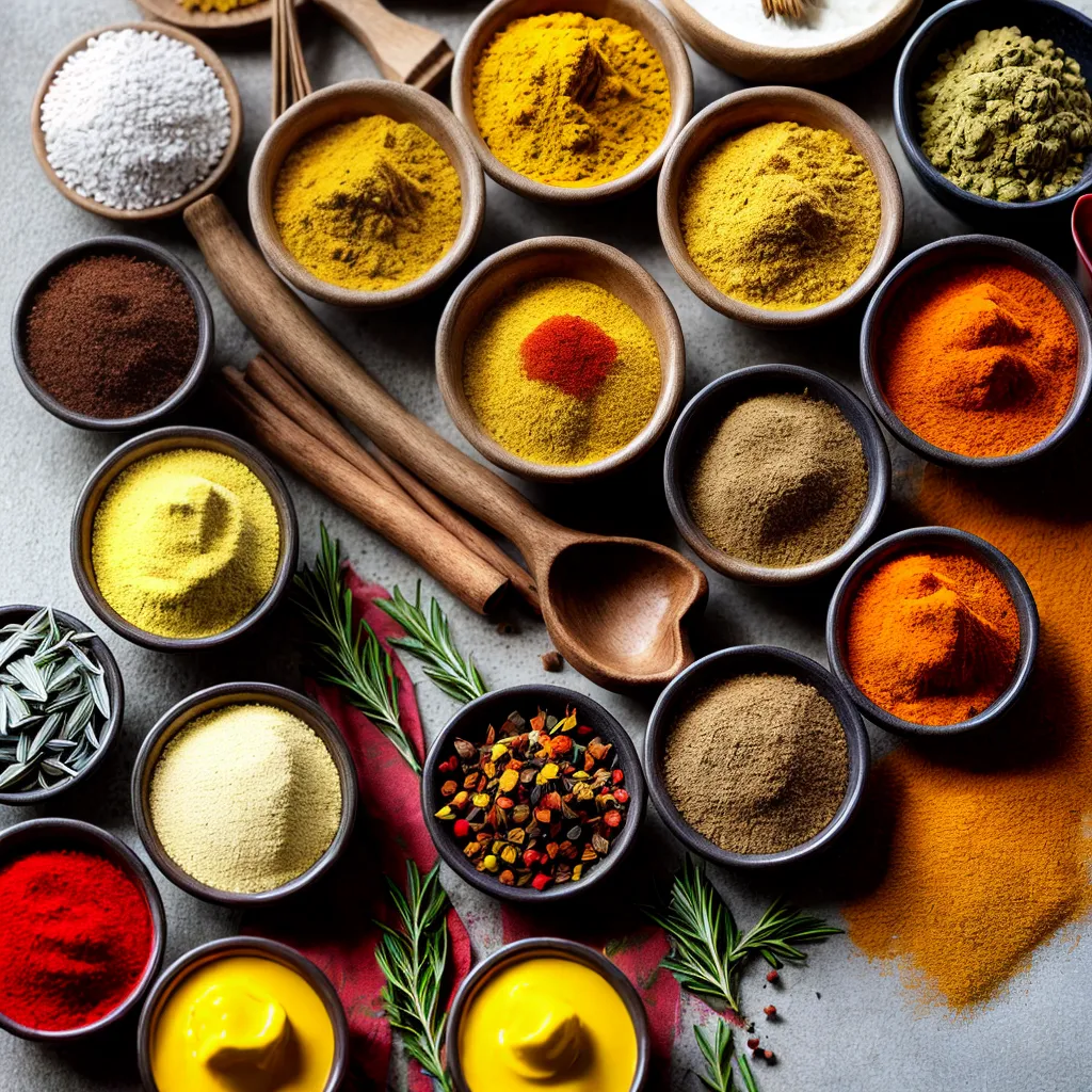 ervas especiarias coloridas saude beleza 1
