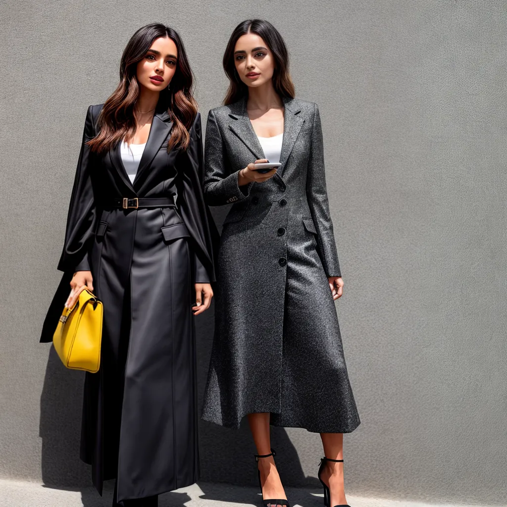 mulher elegante moda celular estilo linguagem