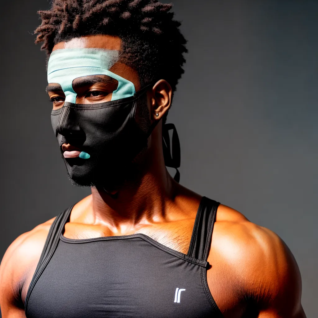 mascara preta homem tendencia