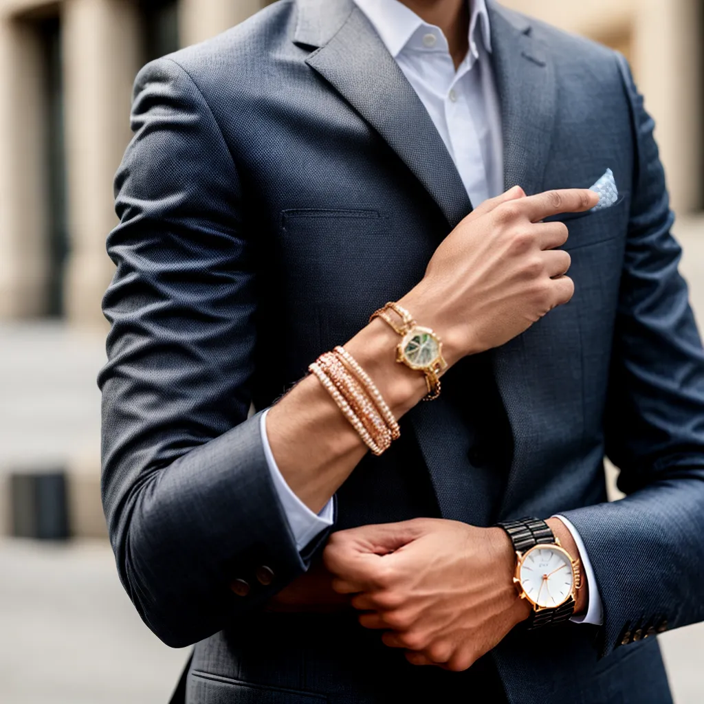 pulso homem relogio pulseiras