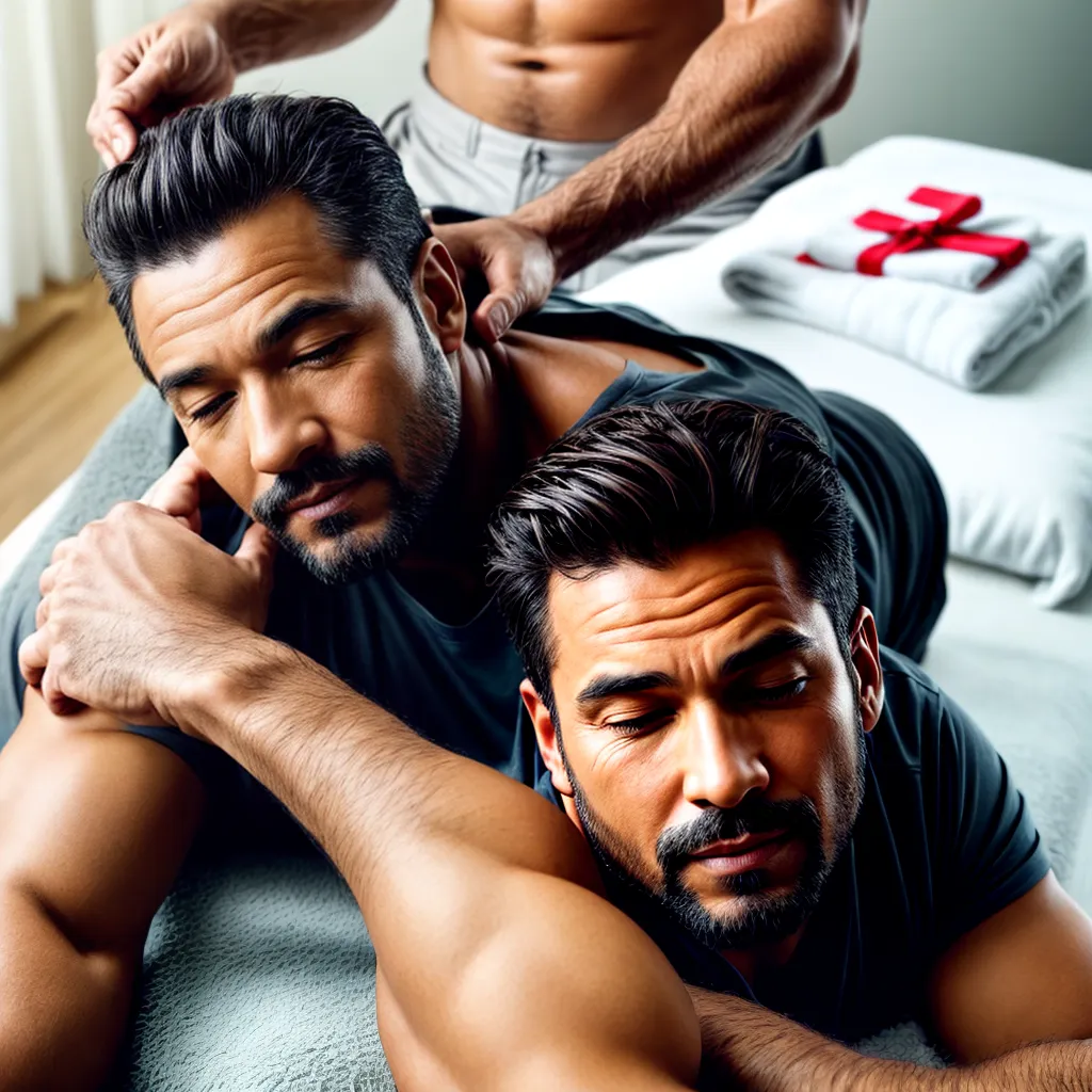 massagem facial homem
