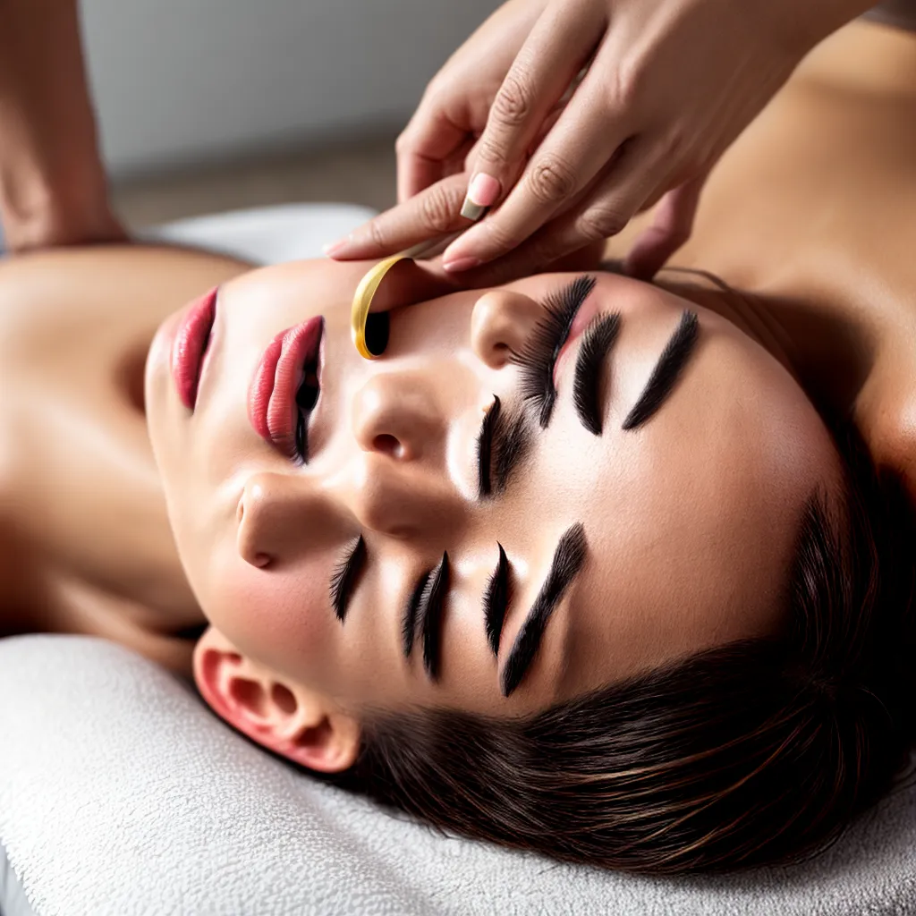 massagem homem relaxamento rosto