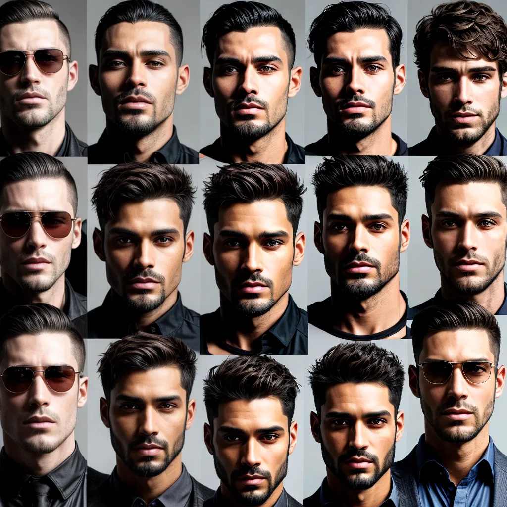homens estilos barba formato rosto homens estilos barba formato rosto