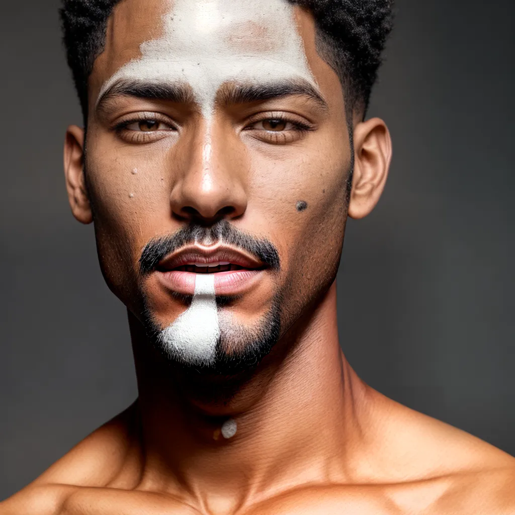 rosto homem vitiligo cuidados pele rosto homem vitiligo cuidados pele