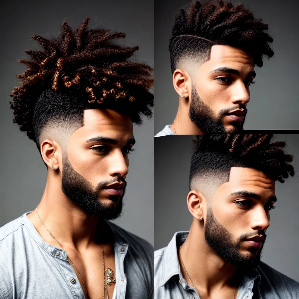 homem cabelo cacheado estilos 1