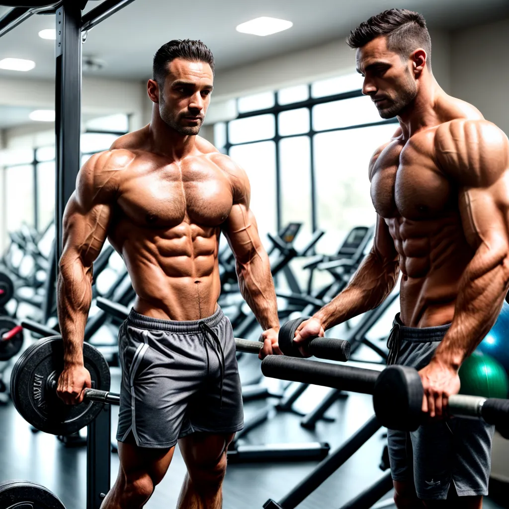homem musculoso malhacao intensa homem musculoso malhacao intensa