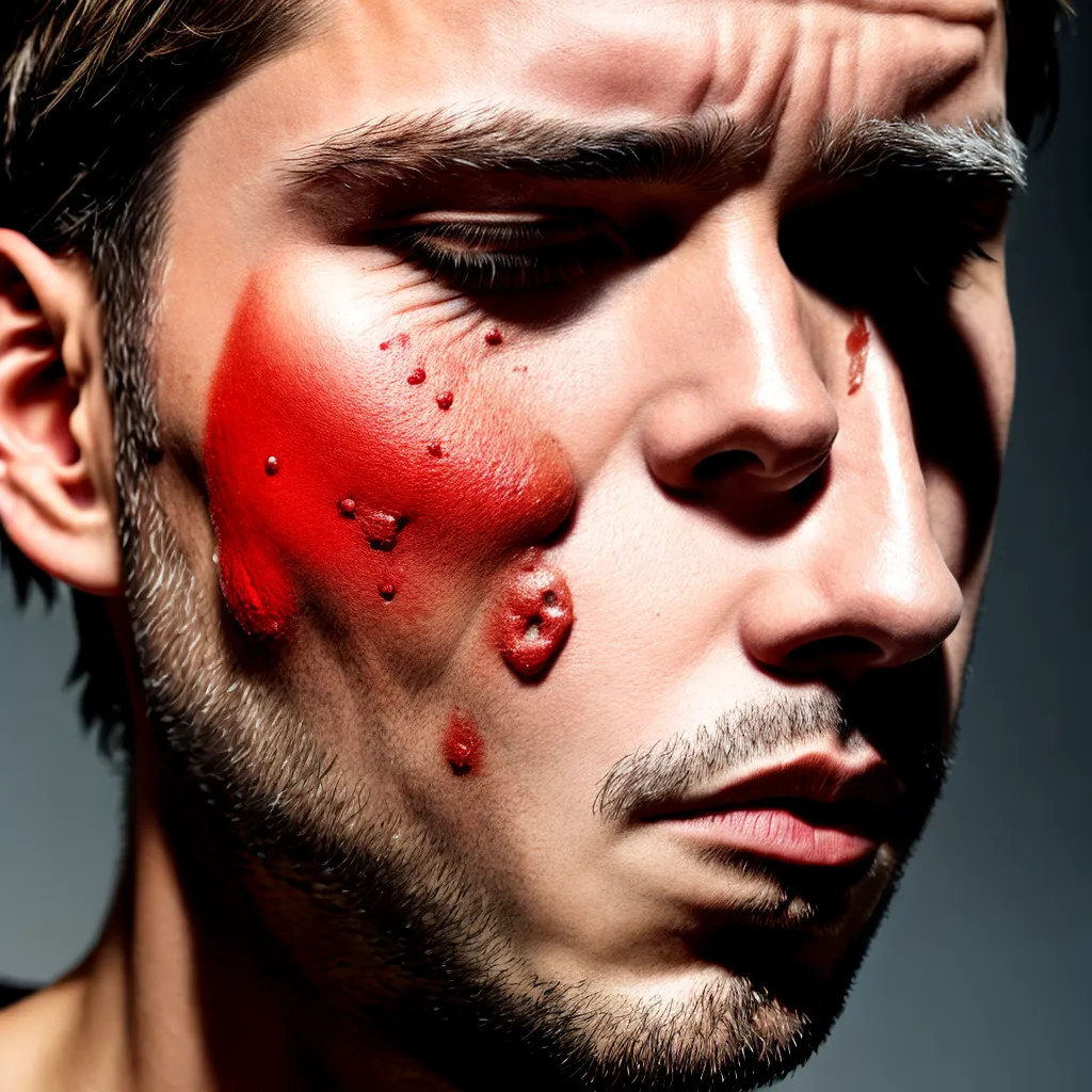 dermatite seborreica homem pele irritada dermatite seborreica homem pele irritada